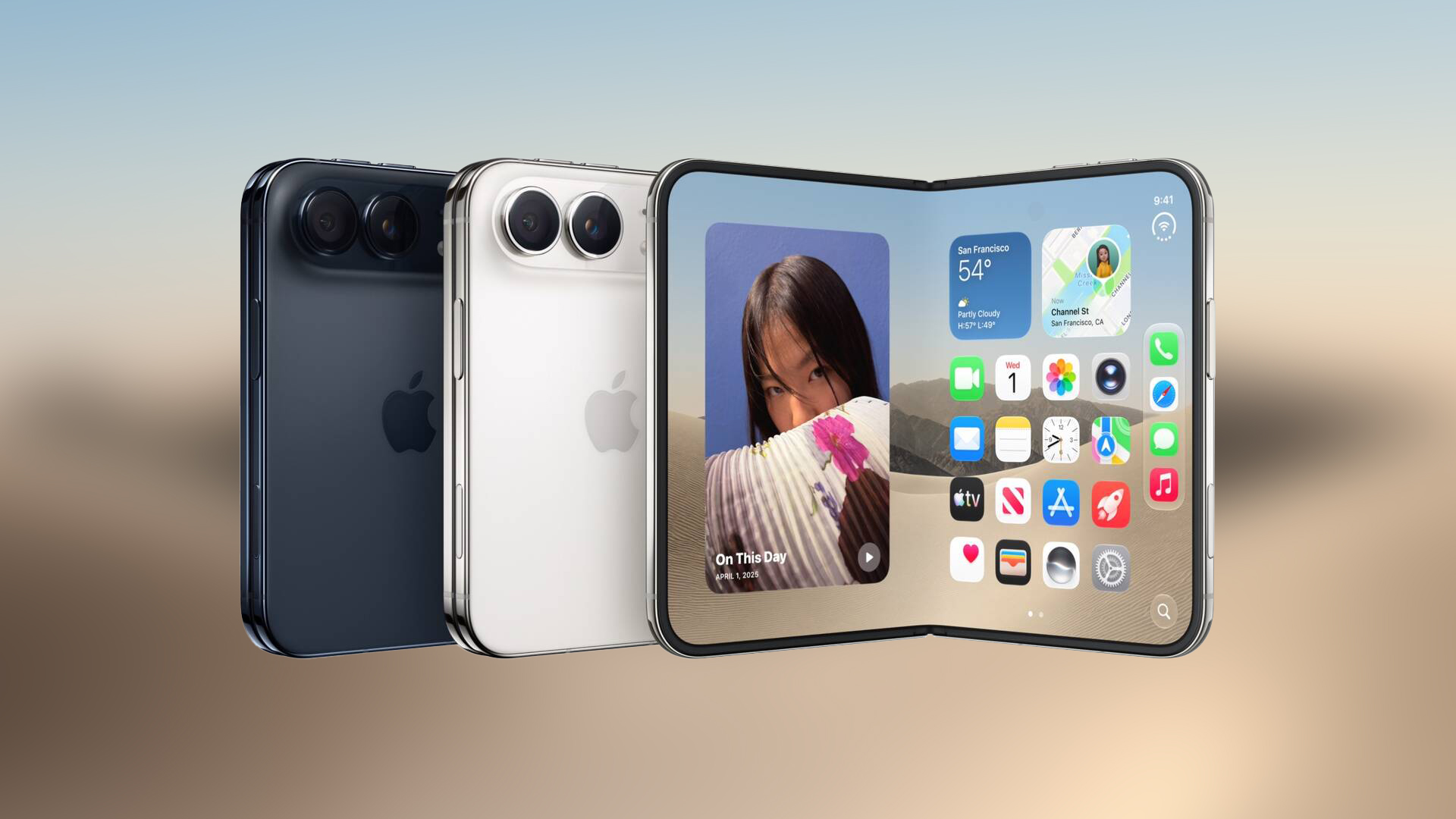 iPhone Duo сможет показывать документы разворотом на две страницы