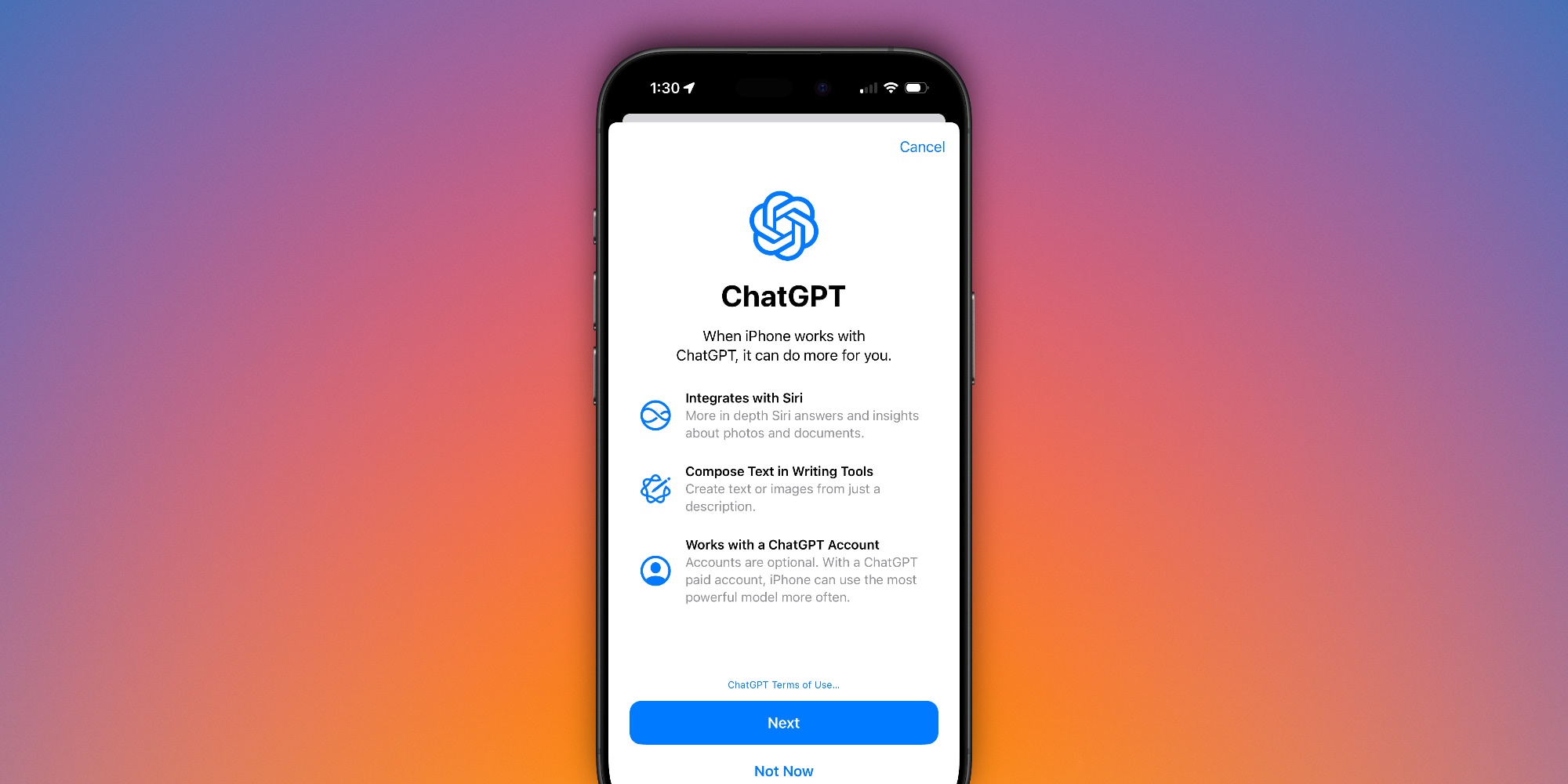 OpenAI пожаловалась на низкий интерес к ChatGPT в Apple Intelligence