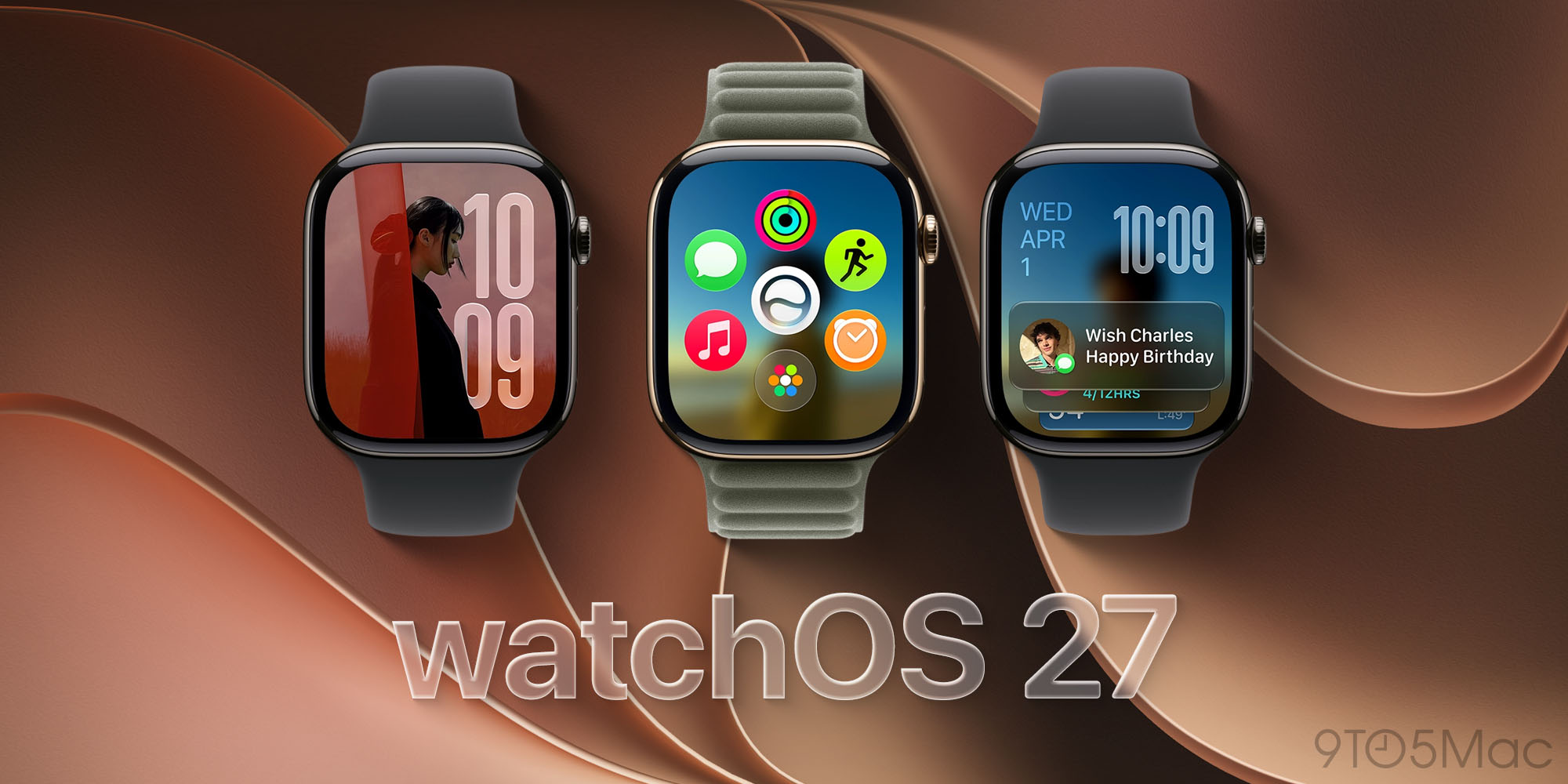 watchOS 27.0.1 стала доступна для всех совместимых Apple Watch